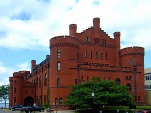 The Red Gym, which houses the Morgridge Center for Public Service.